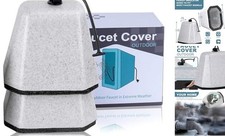 Outdoor Faucet Covers for Winter Freeze Protection, Foam Spigot Covers 2pcs
