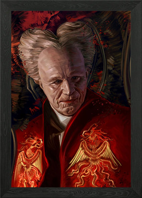Bram Stoker Dracula gerahmtes Wandbild Poster Leinwanddruck Bild