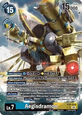 Digimon TCG Chain of Liberation Super Rare Aegisdramon EX8-029 [Alternate Art]