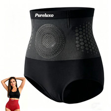 Pureluxo 4-in-1 Yoga Shorts, Firming Shaping Underwear for Daily Wear