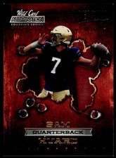 2021 Wild Card Alumination NIL Sam Huard ANDA-21 Dead Aim Washington Huskies