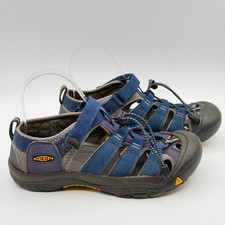 Keen Newport H2 Sandals Kids Size 5 Blue Gray Waterproof Hiking Water Shoes