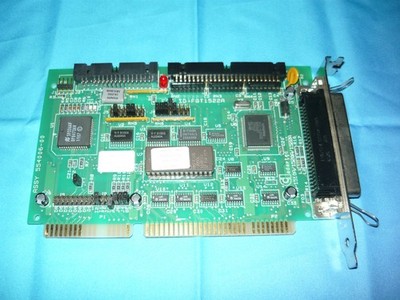 Vintage Adaptec AHA-1522 ISA SCSI Floppy Controller Card Used