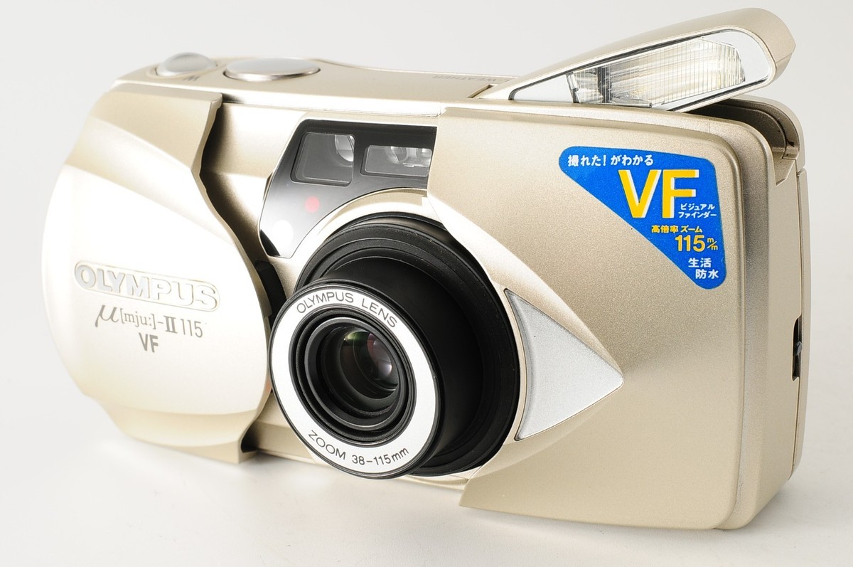 OLYMPUS Mmju-Ⅱ 115 VF Olympus mju II 115 VF Point & Shoot 35mm Film Camera | All Works