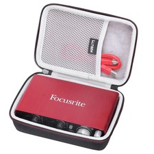 LTGEM Hard EVA Case Compatible with Focusrite Scarlett 2i2 4th Gen/Solo 4th...