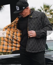 Dixxon Flannel My Brother's Keeper Reversible Flannel Jacket. Men’s Large