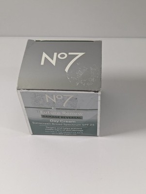 NEW | No7 Future Renew Damage Reversal Day Cream SPF 25  1.69 oz Exp. 02/2026