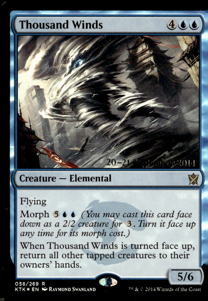 Prerelease Cards #58 Thousand Winds