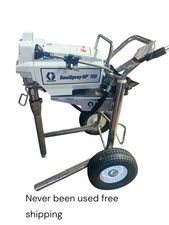 Graco Spray HP 130 2-Gun Cart Airless Sprayer Airless Disinfectant Sprayer read
