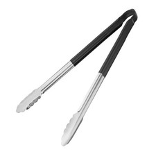 Hygiplas Colour Coded Serving Tong Black 405mm - HC848