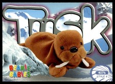 1999 Beanie Babies 2nd Edition Series 4 Tusk the Walrus 150