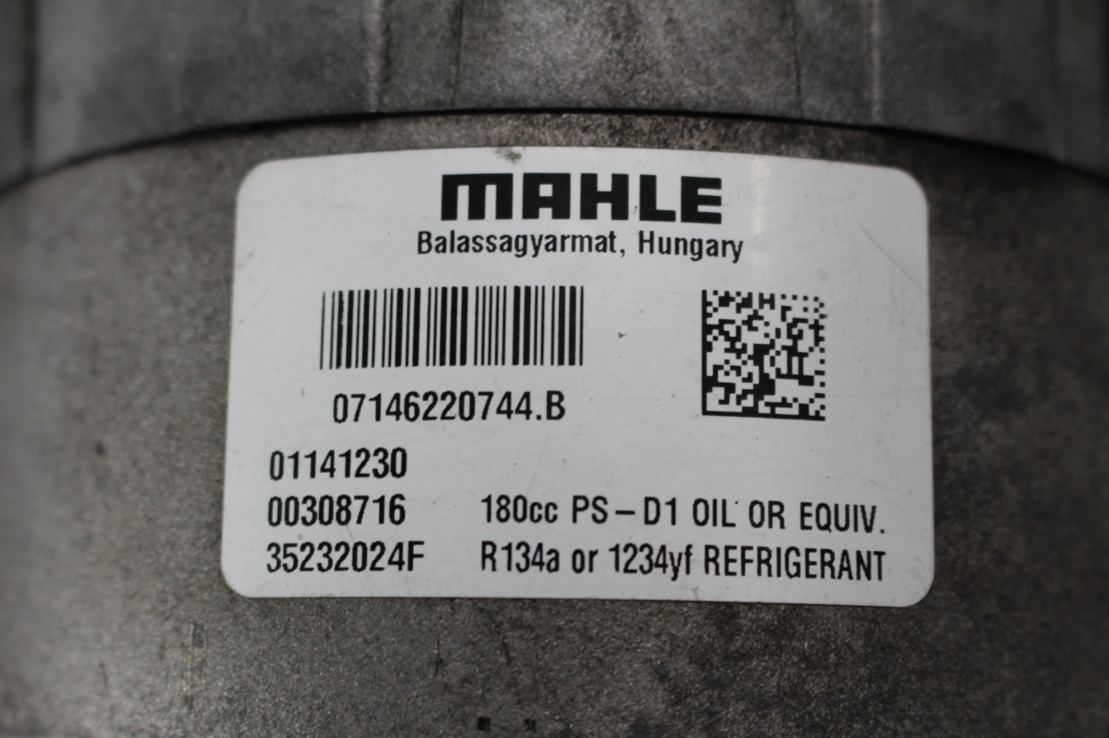 Maserati Ghibli, Quattroporte, A/C Compressor, Used, P/N 308716