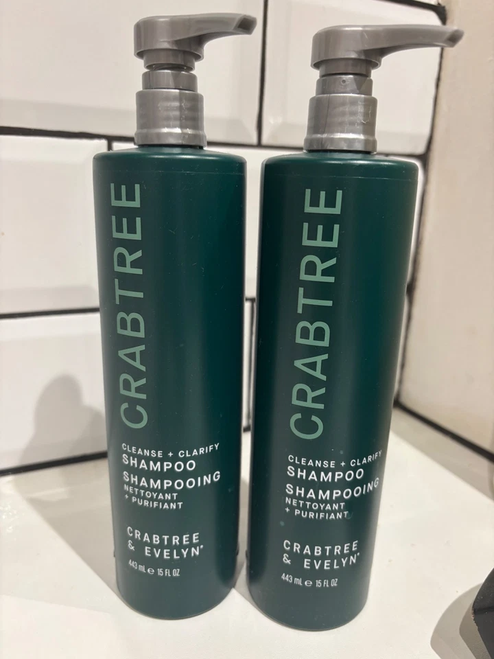 Crabtree & Evelyn Shampoo 2 bottles