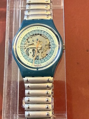 Swatch GK104 Snow White NOS Ungetragen Vintage 1992 Swiss Made Box Garantiekarte