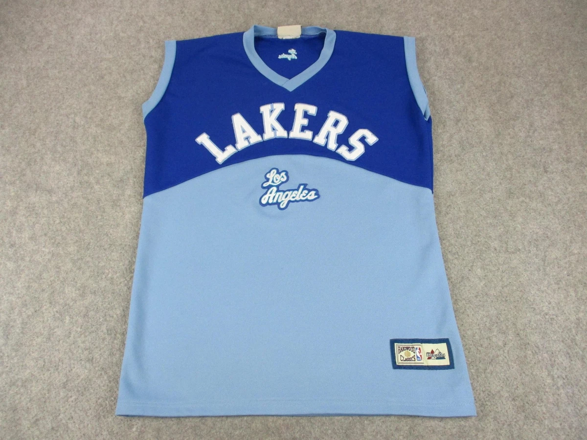 Majestic Los Angeles Lakers スタジャン 水色 Majestic Blue Los Angeles Lakers NBA Fan Apparel & Souvenirs for