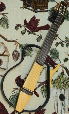Silent Acoustic Guitar Yamaha SLG-100N | eBay