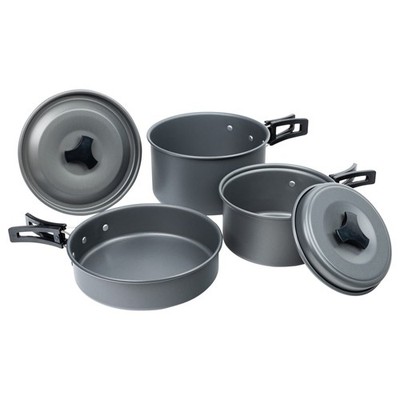 3tlg Camping Pfannenset Kochen Karpfenangeln Camping Kochtopf Bratpfannenset