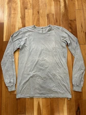 Rick Owens DRK SHDW Grey Longsleeve Shirt Pre 2013 L/S Top XL Archive Rare Og