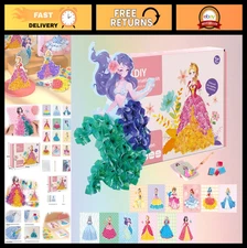 Fabric Art Kits for Kids - Enchanted Craft Set for Ages 4-12, Fun DIY Projects