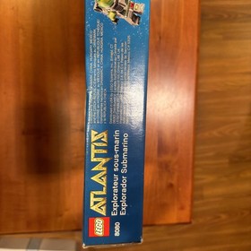 NEW LEGO 8080: ATLANTIS ~ UNDERSEA EXPLORER ~ Sealed ~ Rare ~ Retired 2010