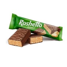 Roshen Roshetto Peanut Crispy Wafer Bar Milk ...