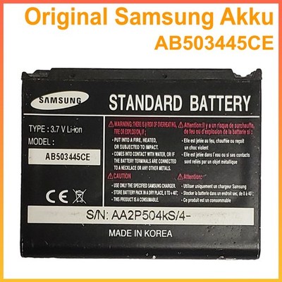 Original Samsung AB503445CE Akku SCH-B540, U440 Gloss, Z630 Battery Batterie