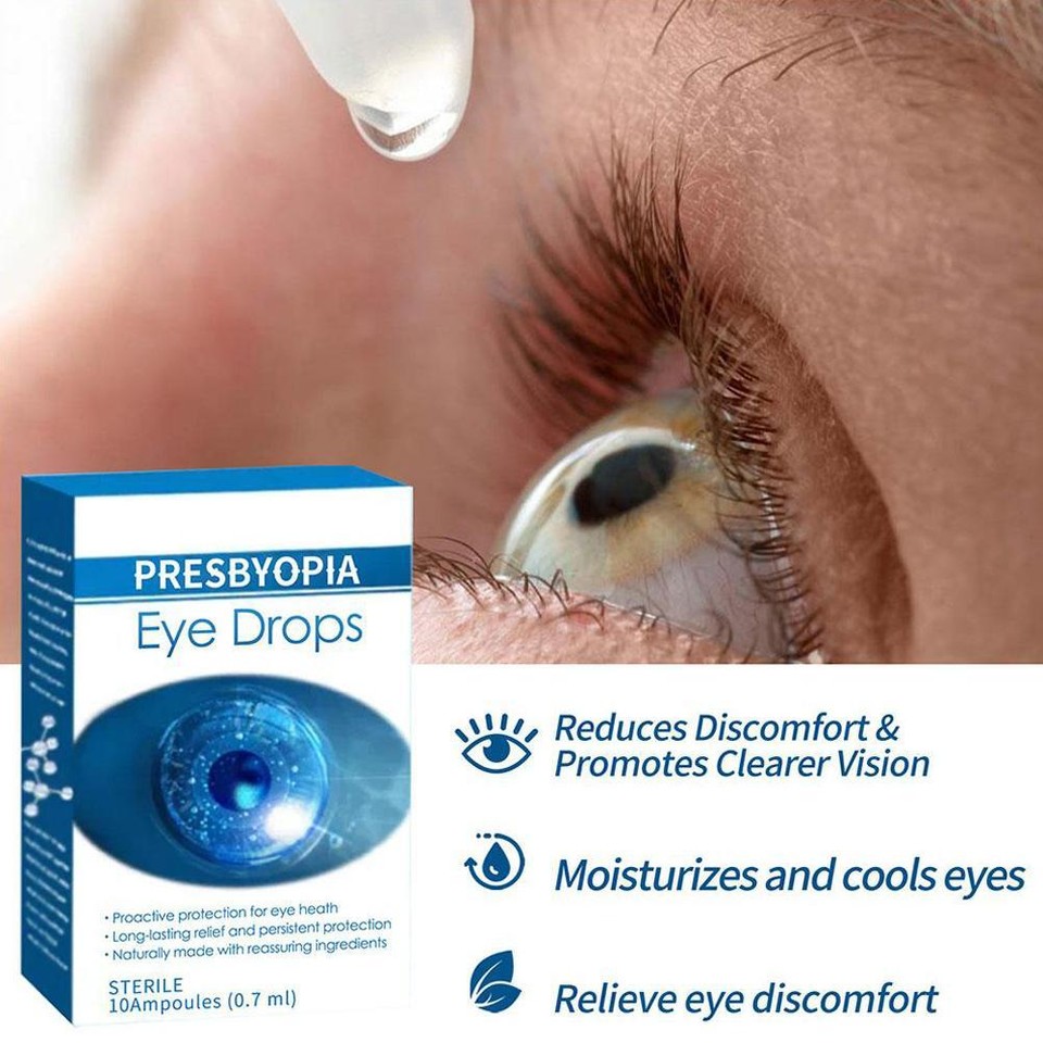 Presbyopia VisionRestore Eye Drops Cleanning Eyes Relieves