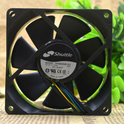 New Shuttle 8CM 8025 12V 0.35A DA08025B12U PWM  cooling fan  (1PCS)