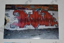 Los Angeles Area GRAFFITI urban street art mural  VINTAGE PHOTOGRAPH  Bu61