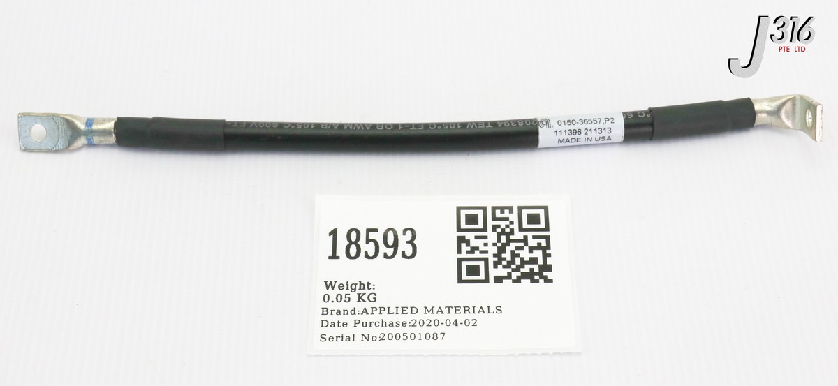 18593 APPLIED MATERIALS CABLE ASSY, 23CM 0150-36557 | eBay