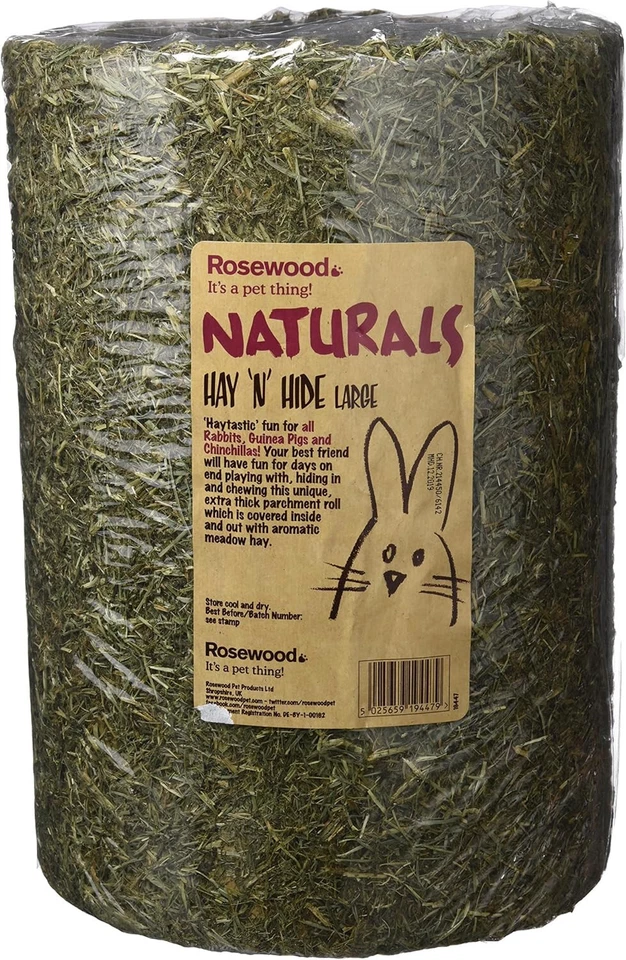 ROSEWOOD BOREDOM LARGE HAY N HIDE RABBIT GUINEA PIG CHINCHILLA PLAY TUNNEL