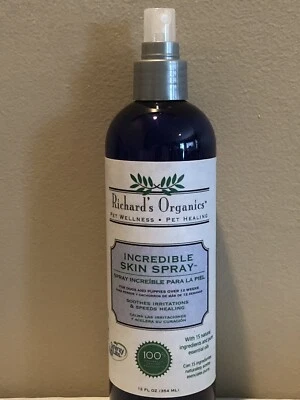 SynergyLabs Richard's Organics Healing Skin Spray for Dogs 12oz Past Exp Date