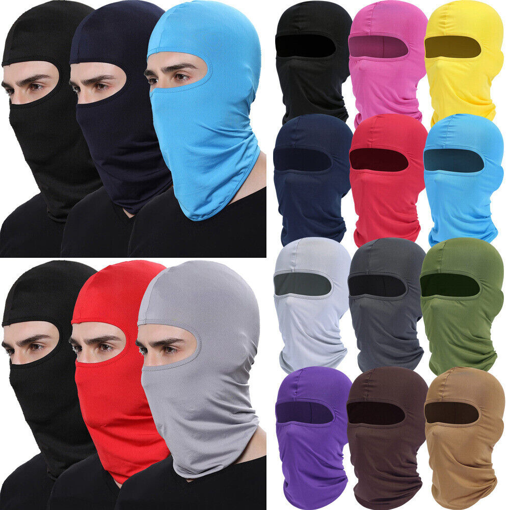 Balaclava UV Protection Full Face Mask Tactical Sun Hood Ski Masks for Men Women