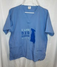 Dog is Good Medical Scrub Top Size Large  - B1