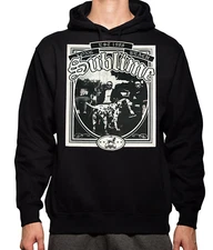 Sublime Dalmatian Dog Rock Band Black Hoodie