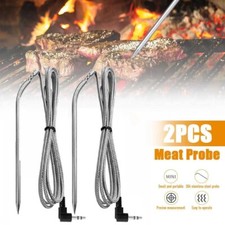 2PCS Replacement Probe Meat Temperature for PT1000 Pit Boss Pellet Grill Smokers