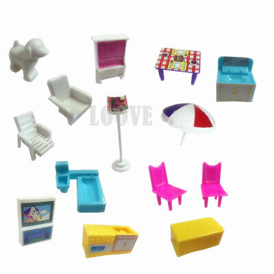 Lovely House Set + Peppa Pig Figures Gift Kid Toy Play Doll Characters  Plastic