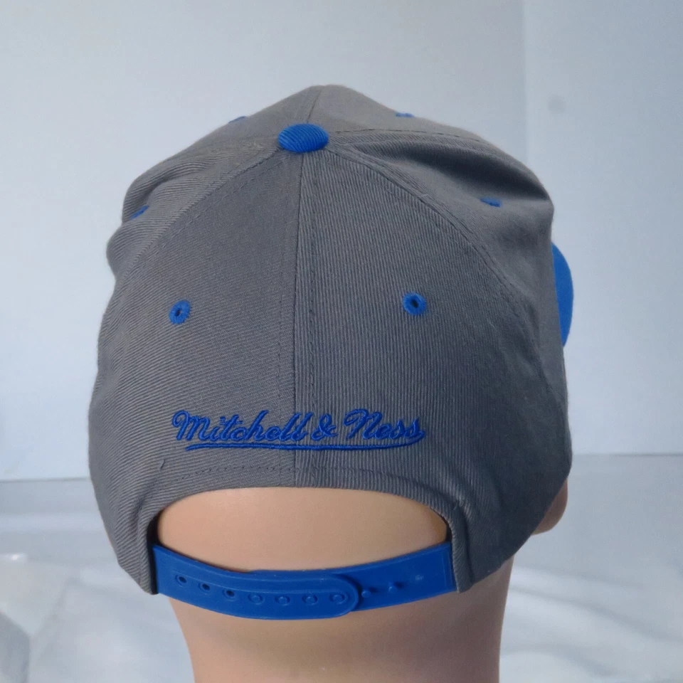 Oklahoma City OKC Thunder NBA Mitchell & Ness Gorra Snapback Mezcla de Lana Foto 4 de 4