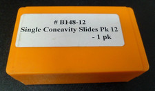 B148-12 Single Concavity Microscope Slides Pack of 12