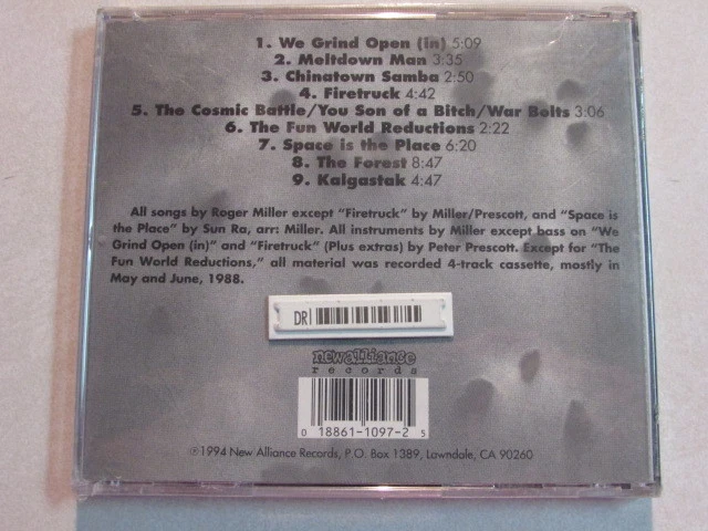 ROGER MILLER OH 1994 NEW SEALED ORIGINAL PRESS ELECTRONIC AMBIENT NAR CD 097 OOP - Image 2 of 4