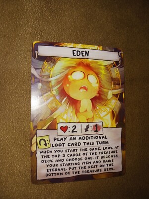Eden - The Binding of Isaac: Four Souls: A complete reference
