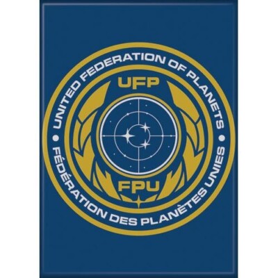 STAR TREK DISCOVERY FPU ATA BOY MAGNET 2.5  X 3.5  NEW