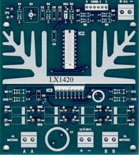 c.s. LX1420 nuova ELETTRONICA Circuito di potenza per pilotare motori passo L298