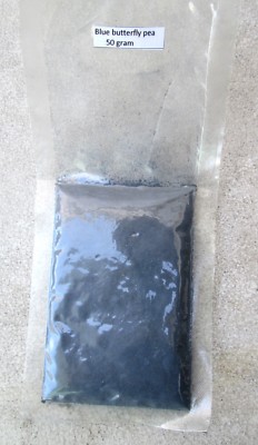 Thai Herbal Freeze Dried Blue Butterfly Pea Powder 50, 100, 250, 1000 grams
