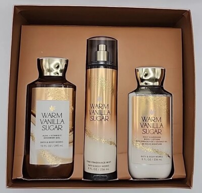 Bath & Body Works Marvelous World Warm Vanilla Body - Lotion, Shower Gel, & Mist