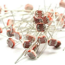 20PCS Photoresistor LDR CDS 5mm Light-Dependent Resistor Sensor GL5516 Arduino