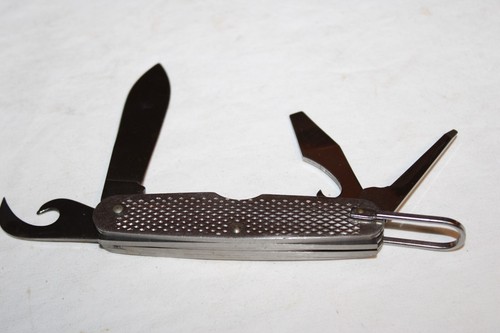 Camillus US Army Folding Military Scout Knife Heavy Duty Stainless Steel 1992 - Picture 20 of 22
