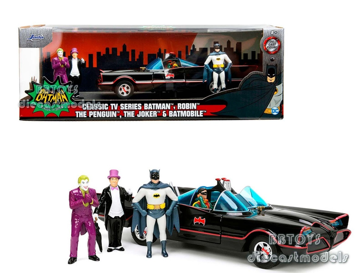 アメコミ BatmanClassicTVSeries1966 Batmobile 1:24 Amazon.com: toy Cars DC Comics 1:24 Classic TV Series Batman