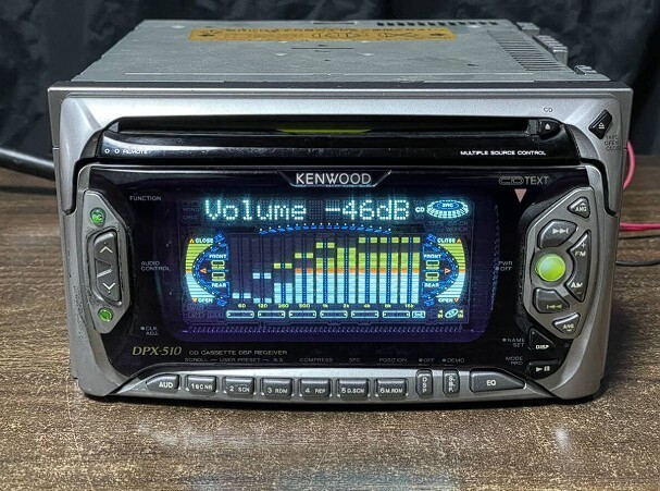 KENWOOD DPX-510 CD・カセットデッキ Kenwood DPX-510 2DIN CD Cassette Deck Player Tested | eBay