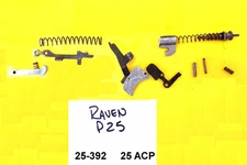 RAVEN P 25  INTERNAL PARTS GUN REPAIR PARTS  ITEM # 25-392